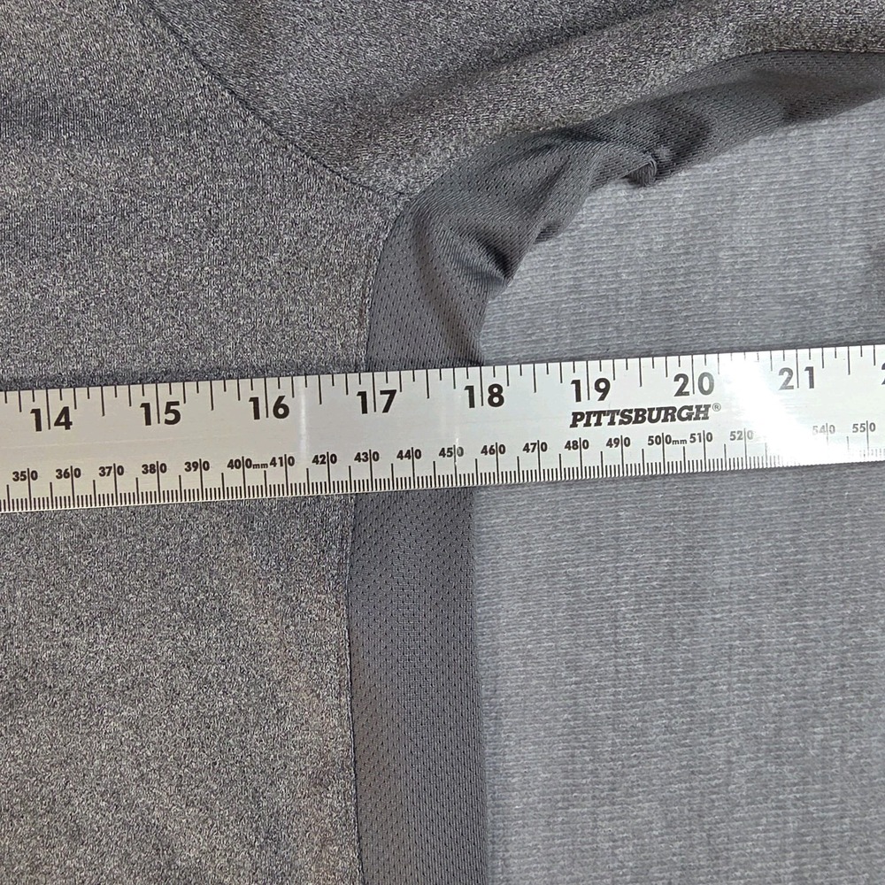 NWT Under Armour ColdGear Fitted Mock Base Layer Women's Large Charcoal Shirt - Picture 8 of 15